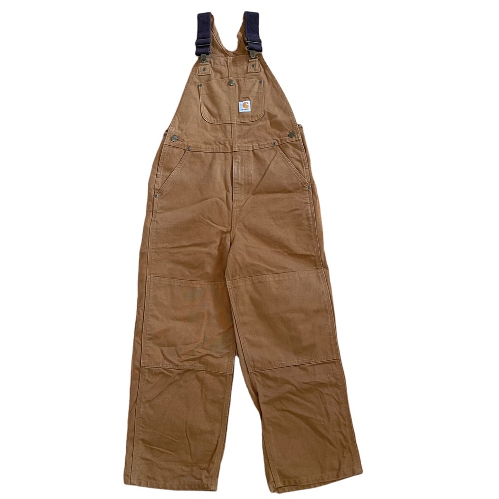 Carhartt Bib Overalls Cotton Duck Washed